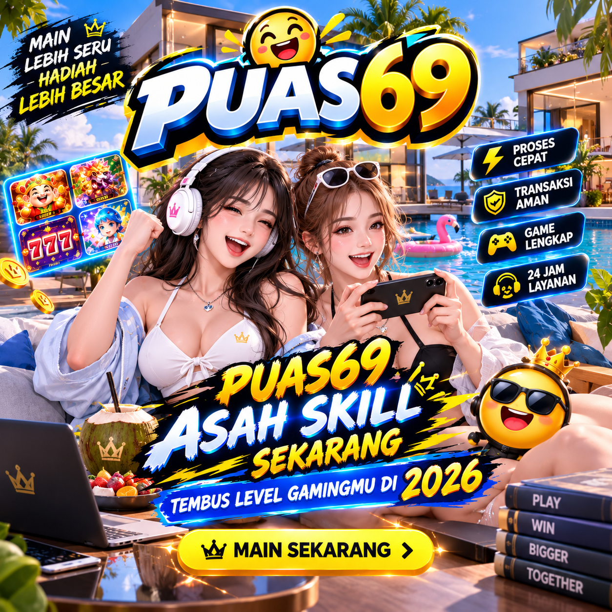 PUAS69 + Asah Skill Sekarang dan Tembus Level Gamingmu di 2026